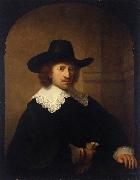 REMBRANDT Harmenszoon van Rijn Portrait of Nicolaes van Bambeeck (mk33) oil painting artist